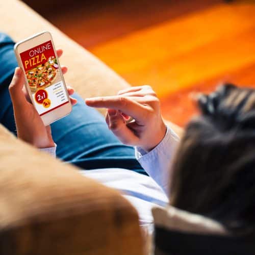 delivery de alimentação