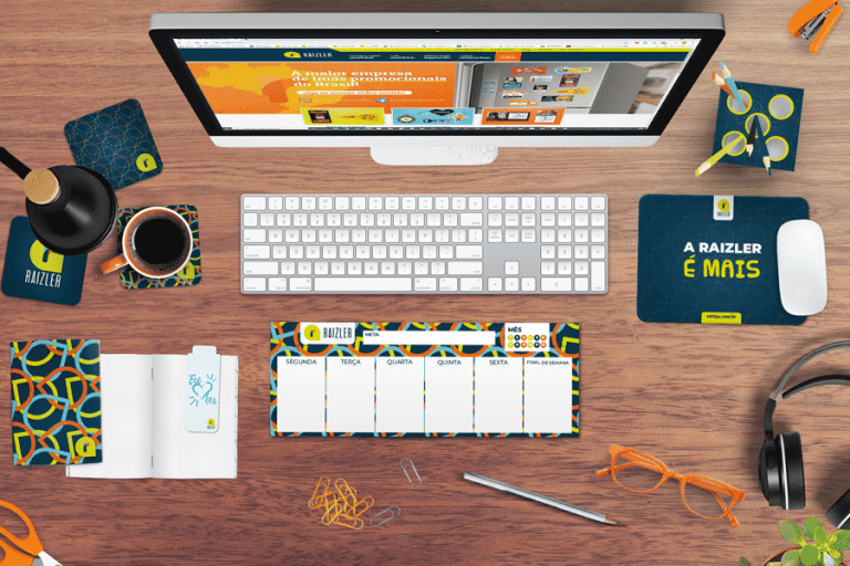 Brindes para endomarketing Raizler