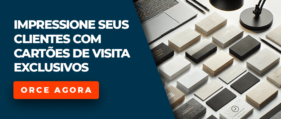 Impressione seus clientes com cartões de visita exclusivos