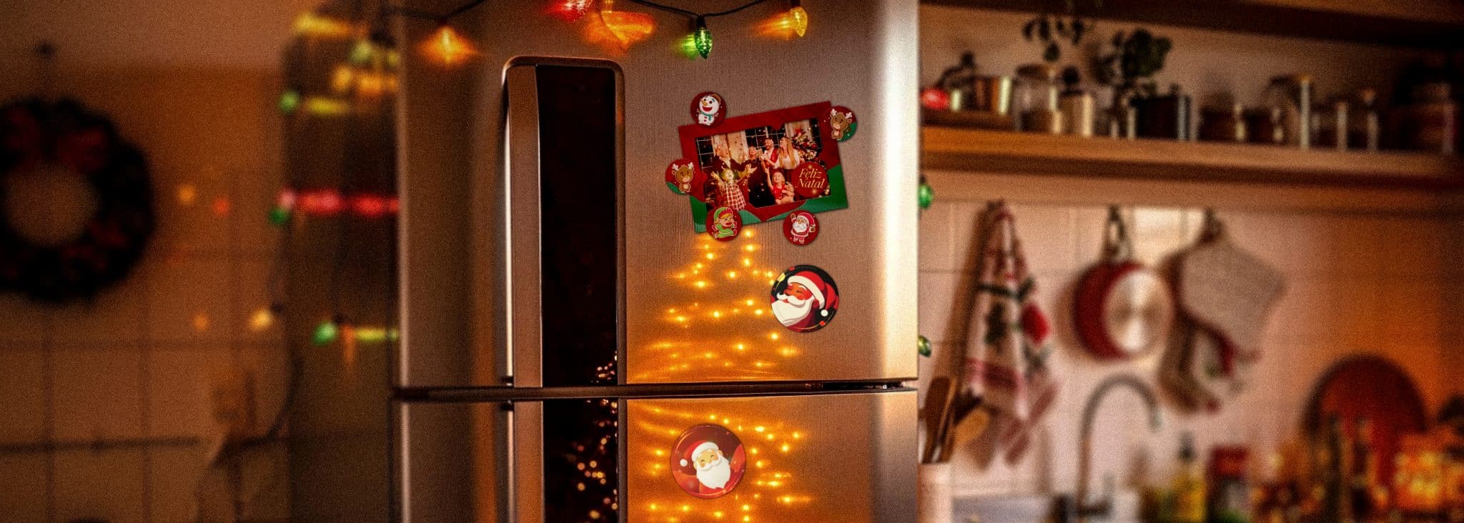 Ímãs Personalizados de Natal: Um Brinde Criativo para Encantar Clientes