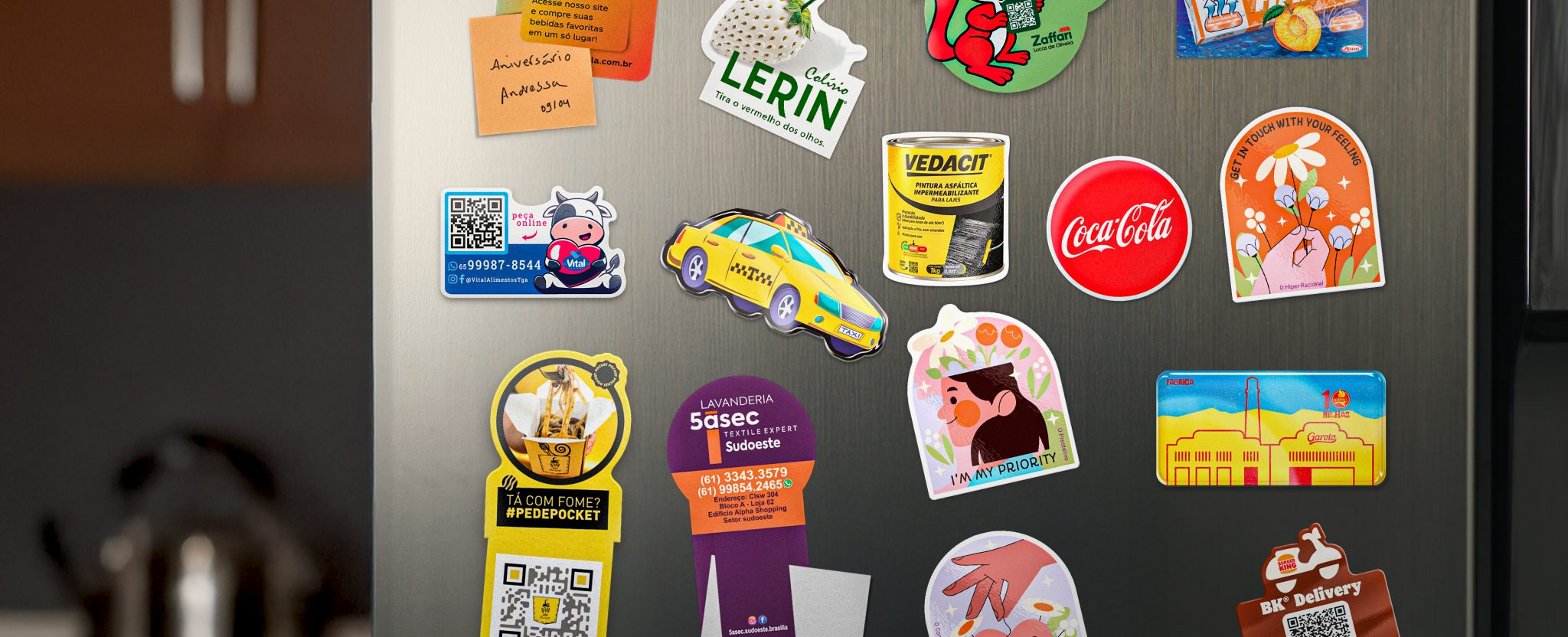 Ímãs Promocionais: Por Que Continuam Sendo o Brinde Mais Memorável no Marketing